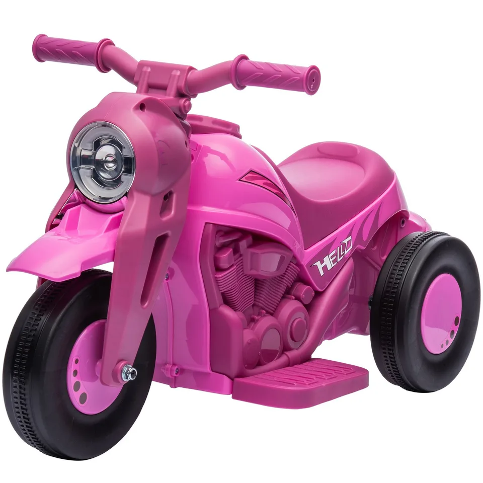 6V Ride-On Bubble Motorcycle