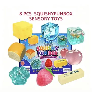 Squishy Fun Box, 8 Squishies