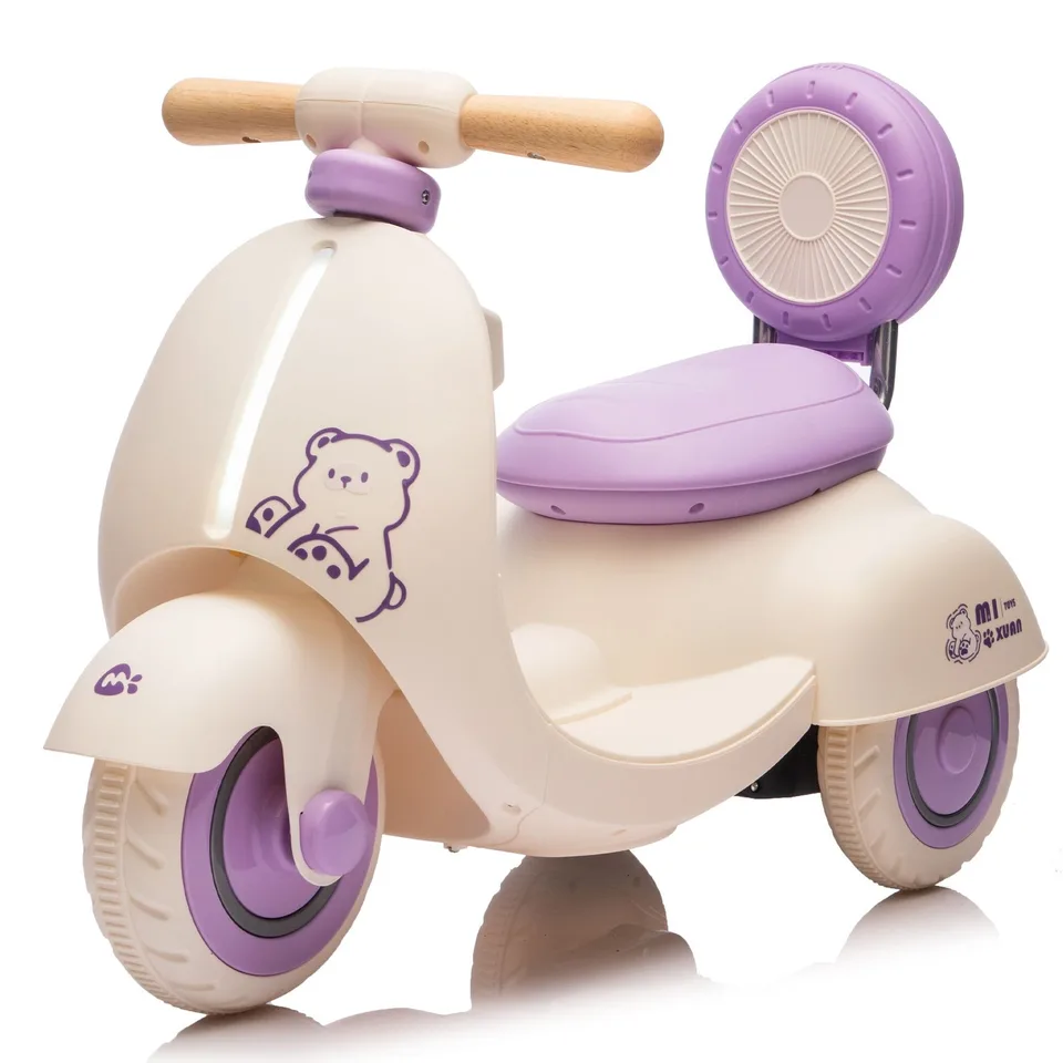 Toddler Bear Scooter, 12V with Parent Remote