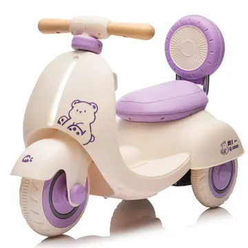 Toddler Bear Scooter, 12V with Parent Remote